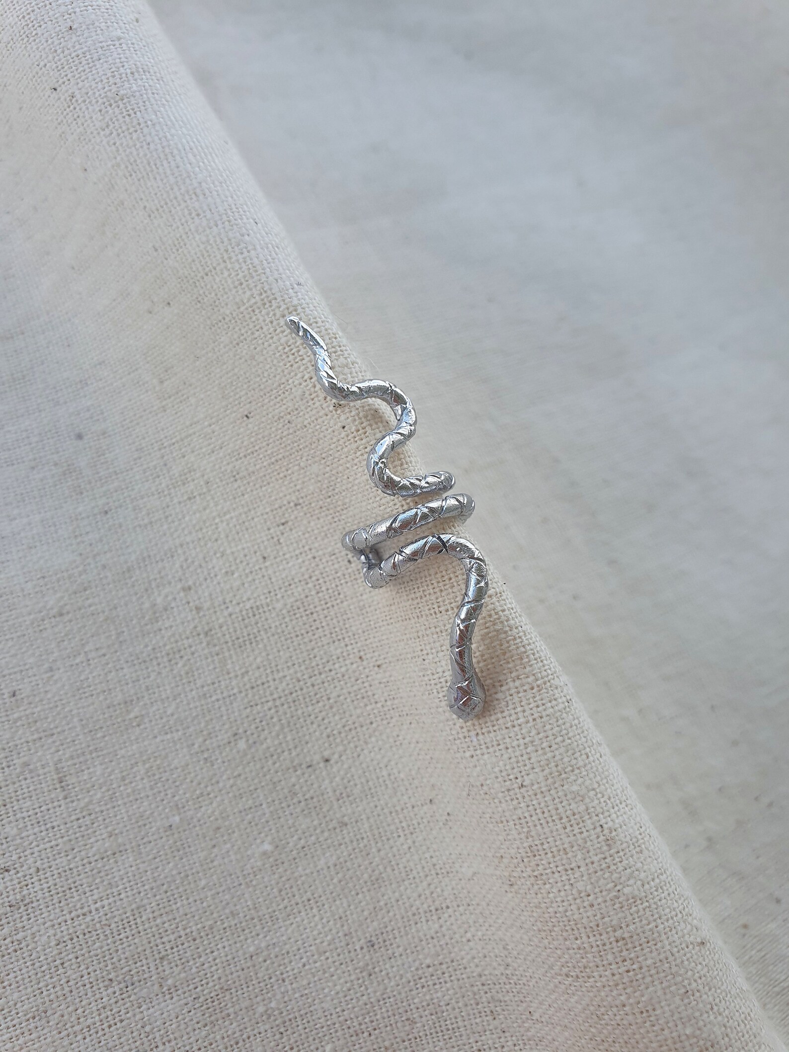 Snake Ear Cuff Ear Cuff No Piercing Snake Earrings 18k | Etsy
