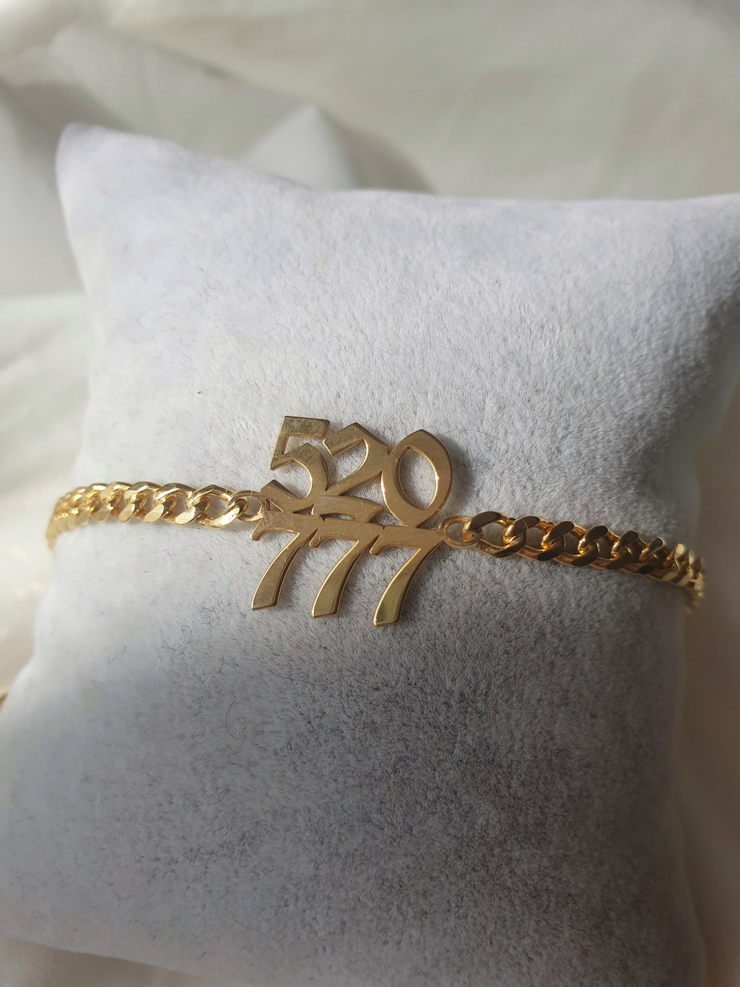 Angel Number Bracelet, Money Code Bracelet, Lucky Gold Dainty Bracelet