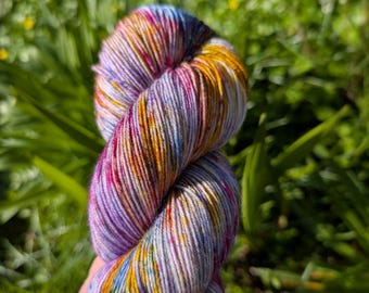 Secret Plans of Mystery Bulbs - Hand Dyed Yarn