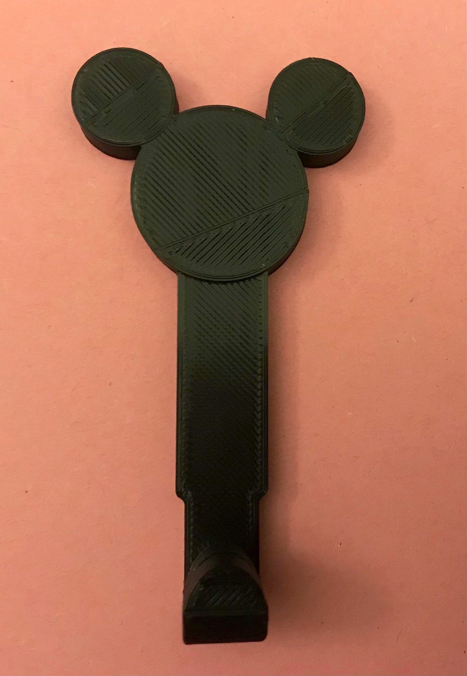 Set of 4 Disney Mickey Wall Hook 3D Printed Etsy