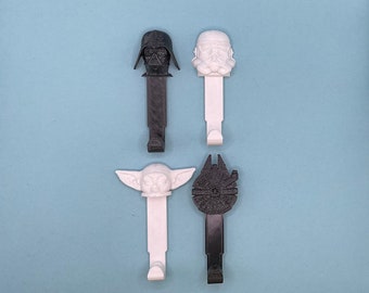 Star Wars Accessories Wall Hook 3D Printed