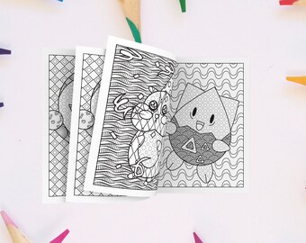 Download Quirky Coloring Book Etsy