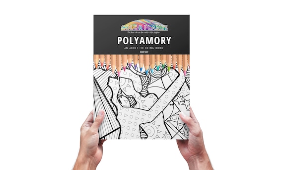 Download Polyamory Adult Coloring Book Etsy