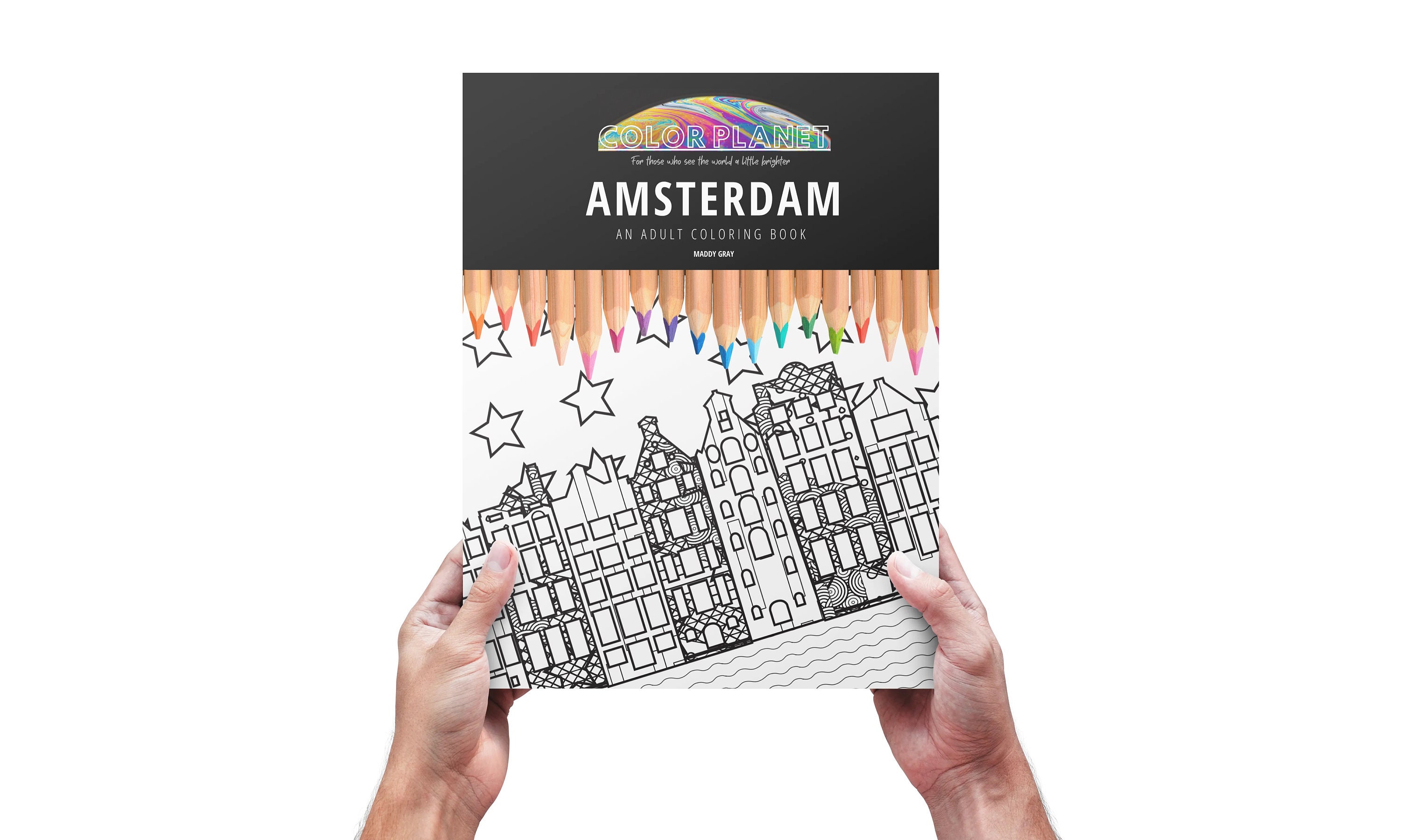 Download Amsterdam Adult Coloring Book Etsy