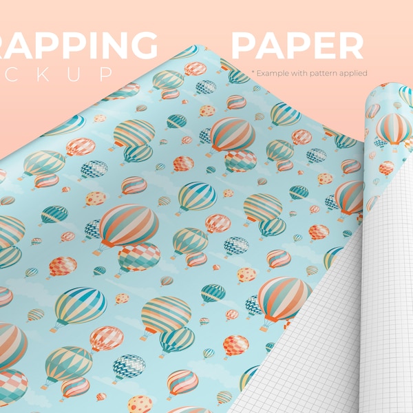 Wrapping Paper Mockup