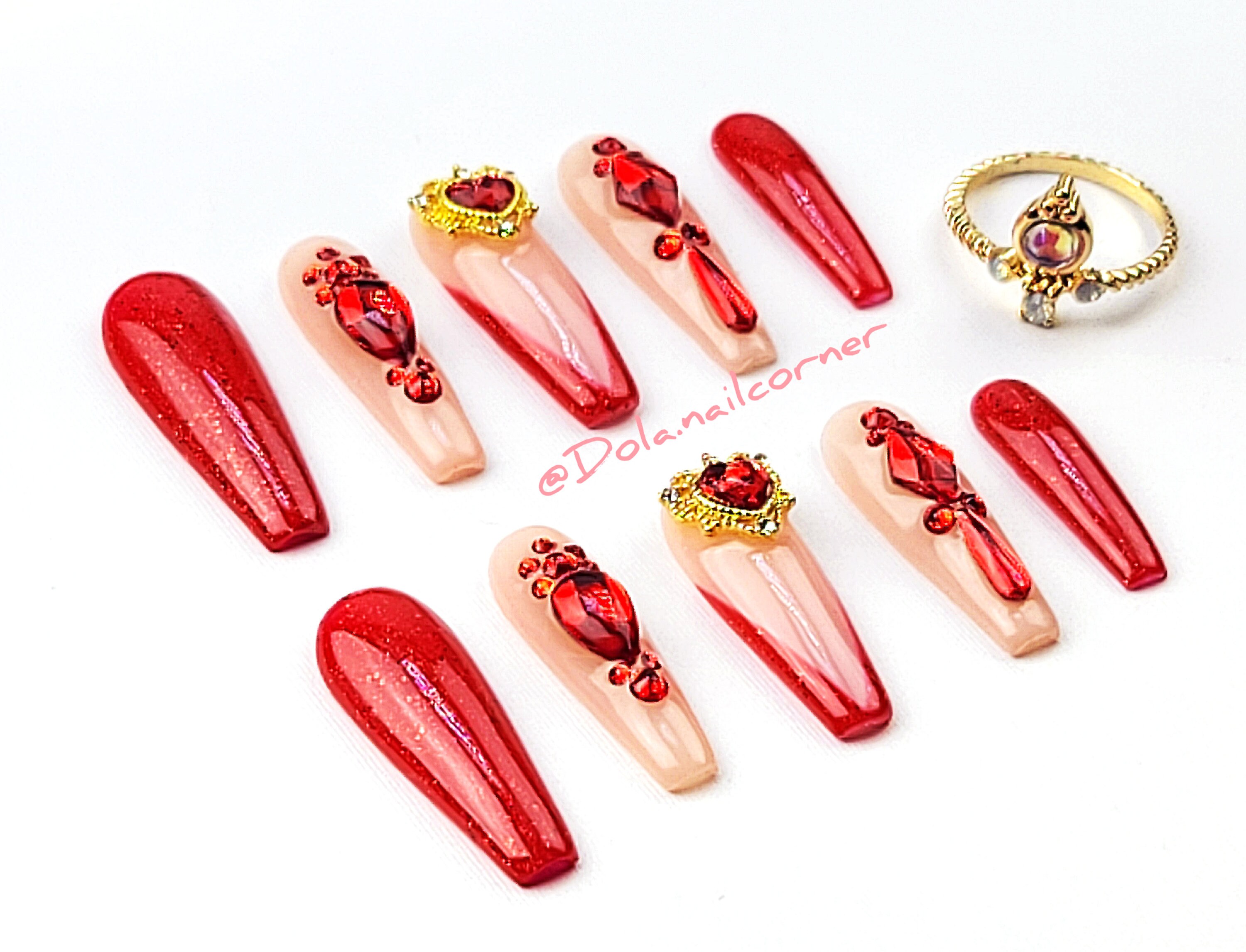 Luxury Press On Nails: And Claws - k1al7iu