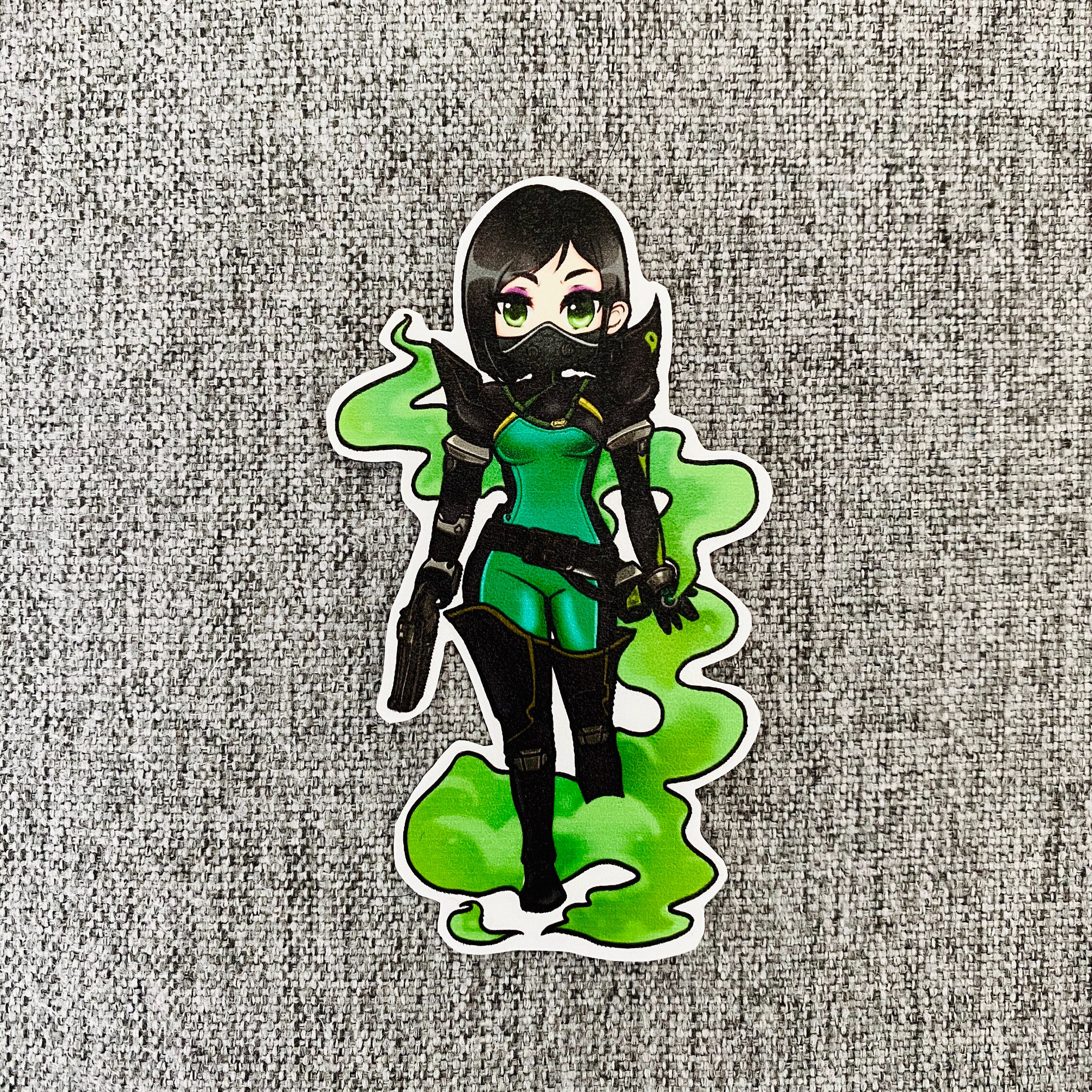 Chibi Viper Valorant Sticker - Etsy