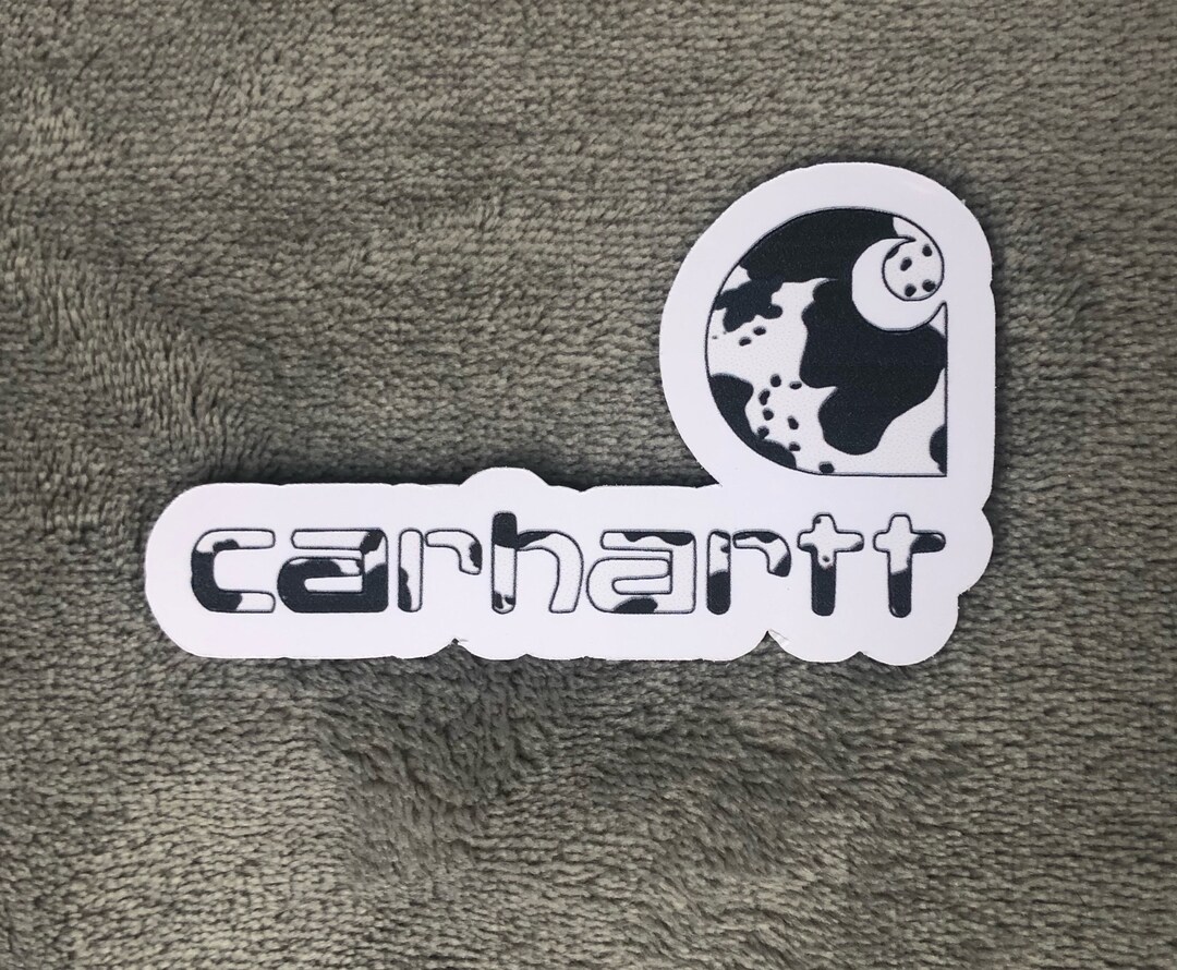 Carhartt Cowhide Sticker - Etsy