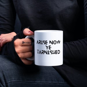 Elden Ring Tarnished White glossy mug