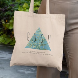 Vincent Van Gogh Tote Bag, Fleur d’amandier, Cadeaux Van Gogh, Tote Bag Esthétique, Esthétique Tote Bag, Artist Tote Bag