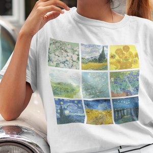 Vincent Van Gogh Shirt, Famous Artists T Shirt, Art Print Shirt, Vintage Van Gogh Clothing, Shirt Gift, Unisex Shirt, Van Gogh Clothing