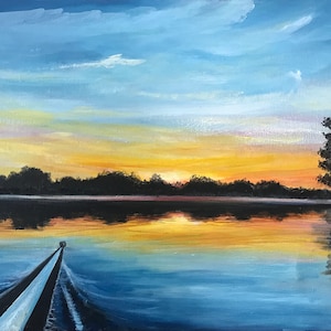 Down To Starboard Original Painting