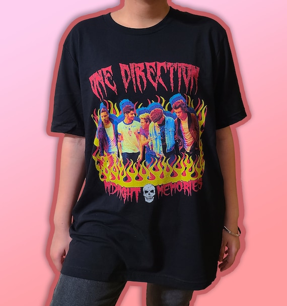 Heavy Metal Direction Shirt Vintage Style Band Tee Etsy