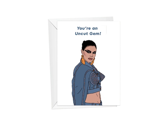 Julia MineGirl | Greeting Card