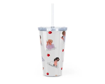 RHONY, Plastic Tumbler with Straw