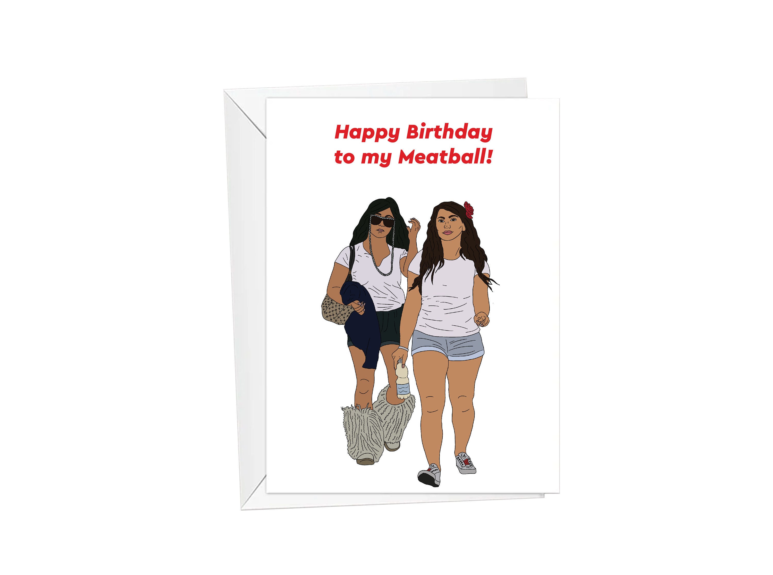 Jersey Shore Meatball Birthday Greeting Card Etsy Canada