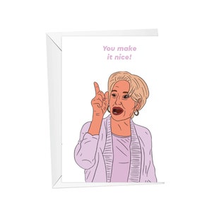 RHONY, Make It Nice - Wenskaart