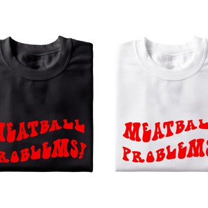 Jersey Shore, problemas com almôndegas - camiseta unissex