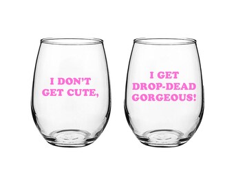 RPDR, Drop-Dead Gorgeous - Stemless Wine Glass Set