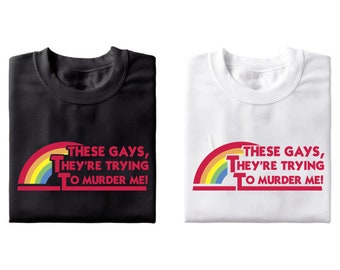 White Lotus, These Gays - Unisex T-Shirt