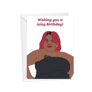 Miss Juicy, Compleanno - Biglietto d'auguri