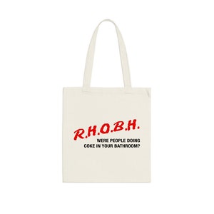 RHOBH, Coke Bathroom - Tote Bag