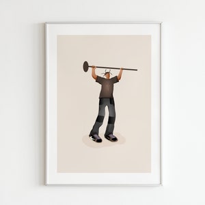 Travis Scott Poster | Digital Print | Music Poster | Poster Series | Digital Illustration