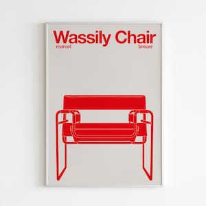 Wassily Chair Poster | Marcel Breuer