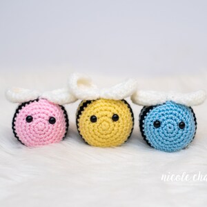 Plush Bee, Small Bumble Bee Stuffed Toy