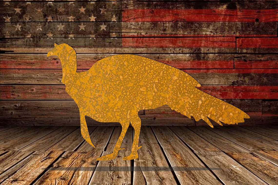 Wild Turkey Made From Steel and Metal for Inside and Outside Etsy
