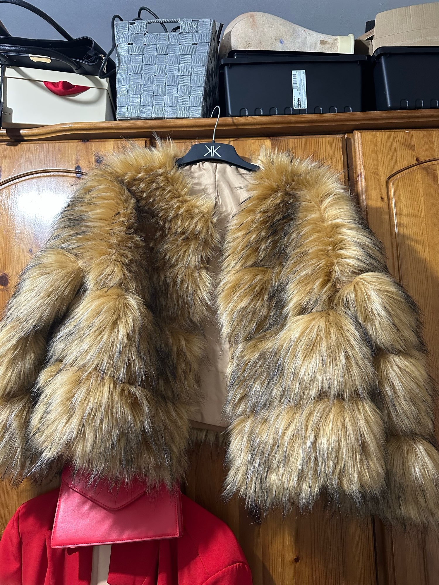 Luxurious Women's Faux Fur Coat Thick Fox Raccoon - Etsy