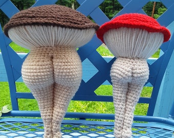 Amigurumi Butt-Shroom **PATTERN ONLY**