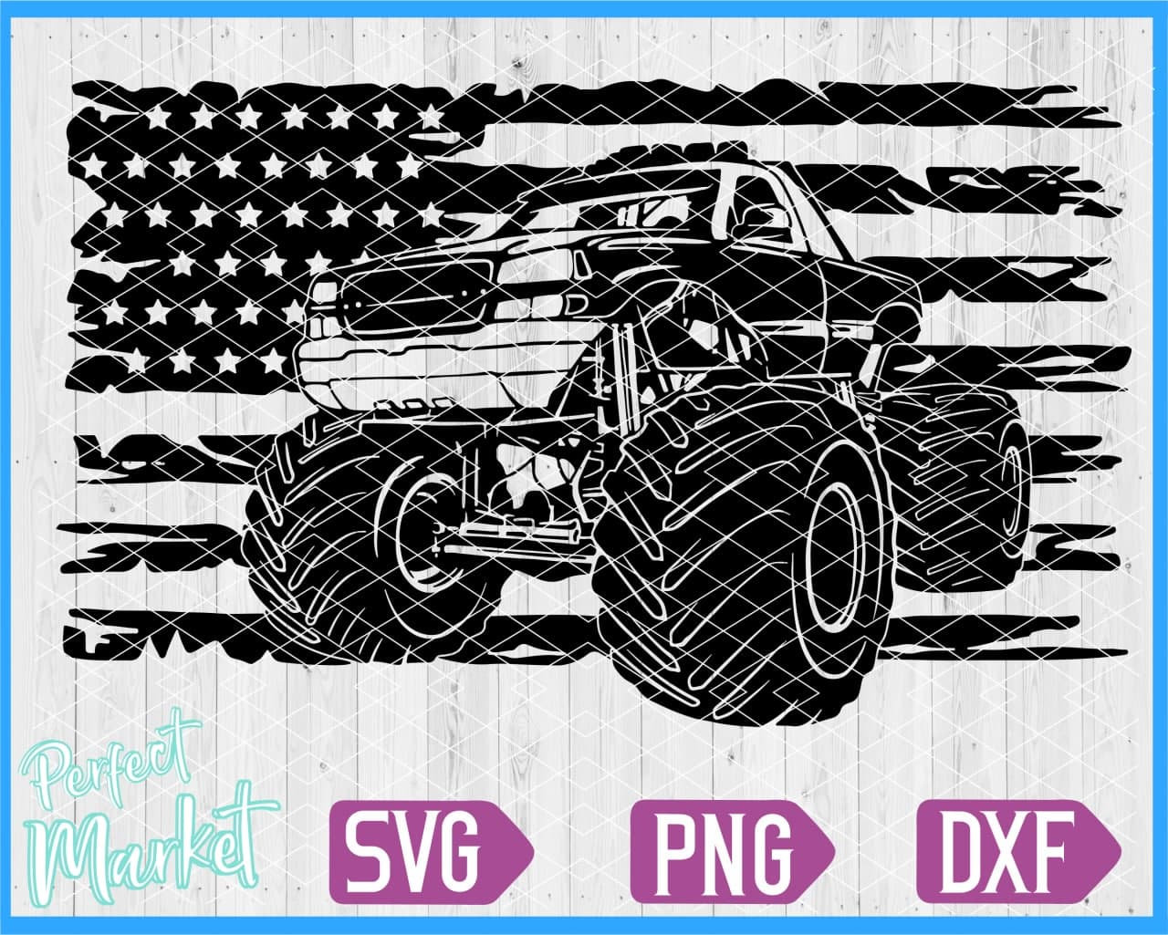 Monster Trucks Racing-DXF files Cut Ready for CNC