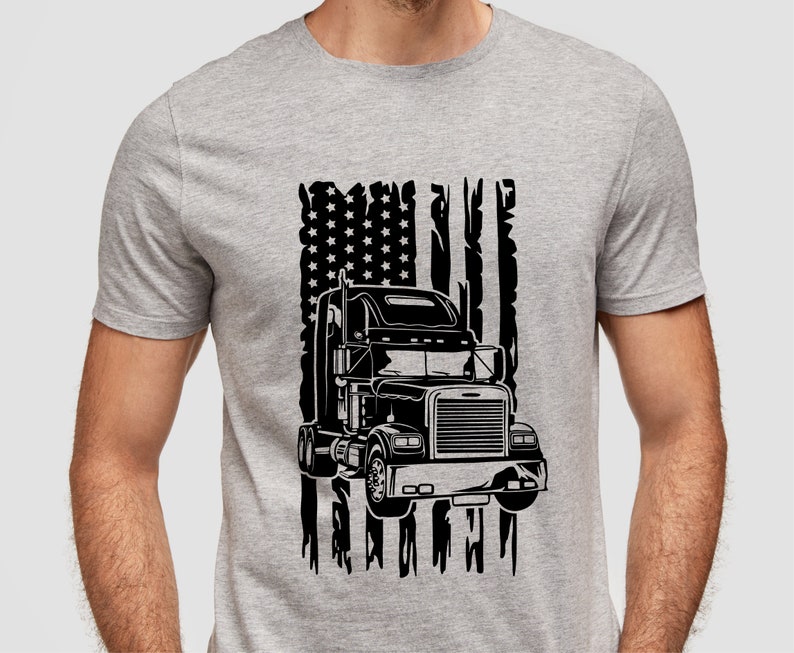 Big Truck Usa Svg File Semi Truck Svgtruck Svgsemi Truck - Etsy