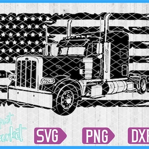 Big Truck Usa Svg File, Semi Truck Svg,Truck Svg,Semi Truck Clipart,Truck Png ,Truck Driver Shirt,Semi Truck png ,Truck Usa File