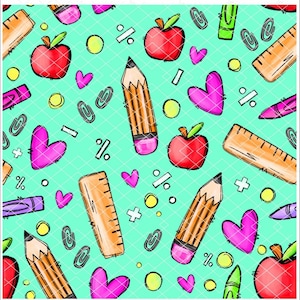 Teacher Seamless File Pattern PNG,Educator Png,School png,Back to school  png,Digital Paper ,Teacher Pattern,School Pattern paper digital