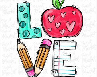 Teacher Sublimation Design,Apple Teacher Png,Pencil Teacher Png, School Digital, School png, School Design,Teacher Design