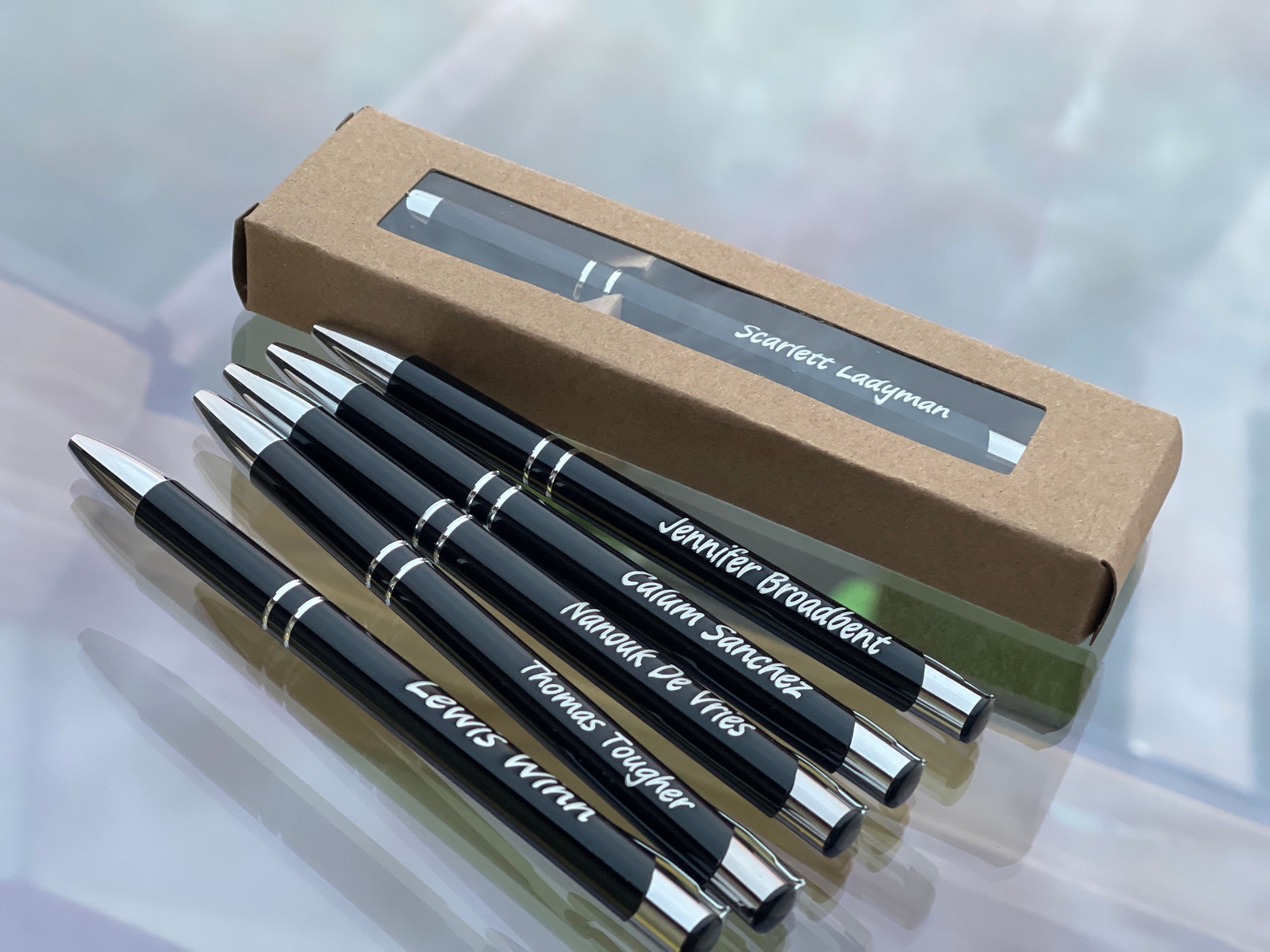 Personalised Gift Engraved Pens Great Christmas Gift Etsy