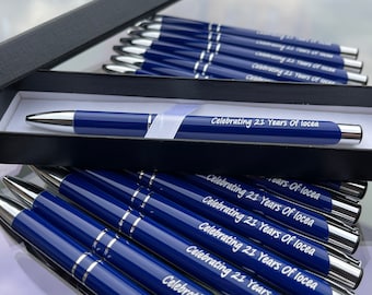 Stylos personnalisés, stylo à bille gravé, fête des mères, fête des pères, cadeau de graduation, cadeau de mariage, cadeau de professeur, cadeau 2022, logo de l'entreprise