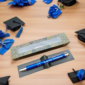 Penne personalizzate con confezione regalo Regali perfetti per studenti, insegnanti e bambini in vari colori, regali personalizzati, regali di ringraziamento