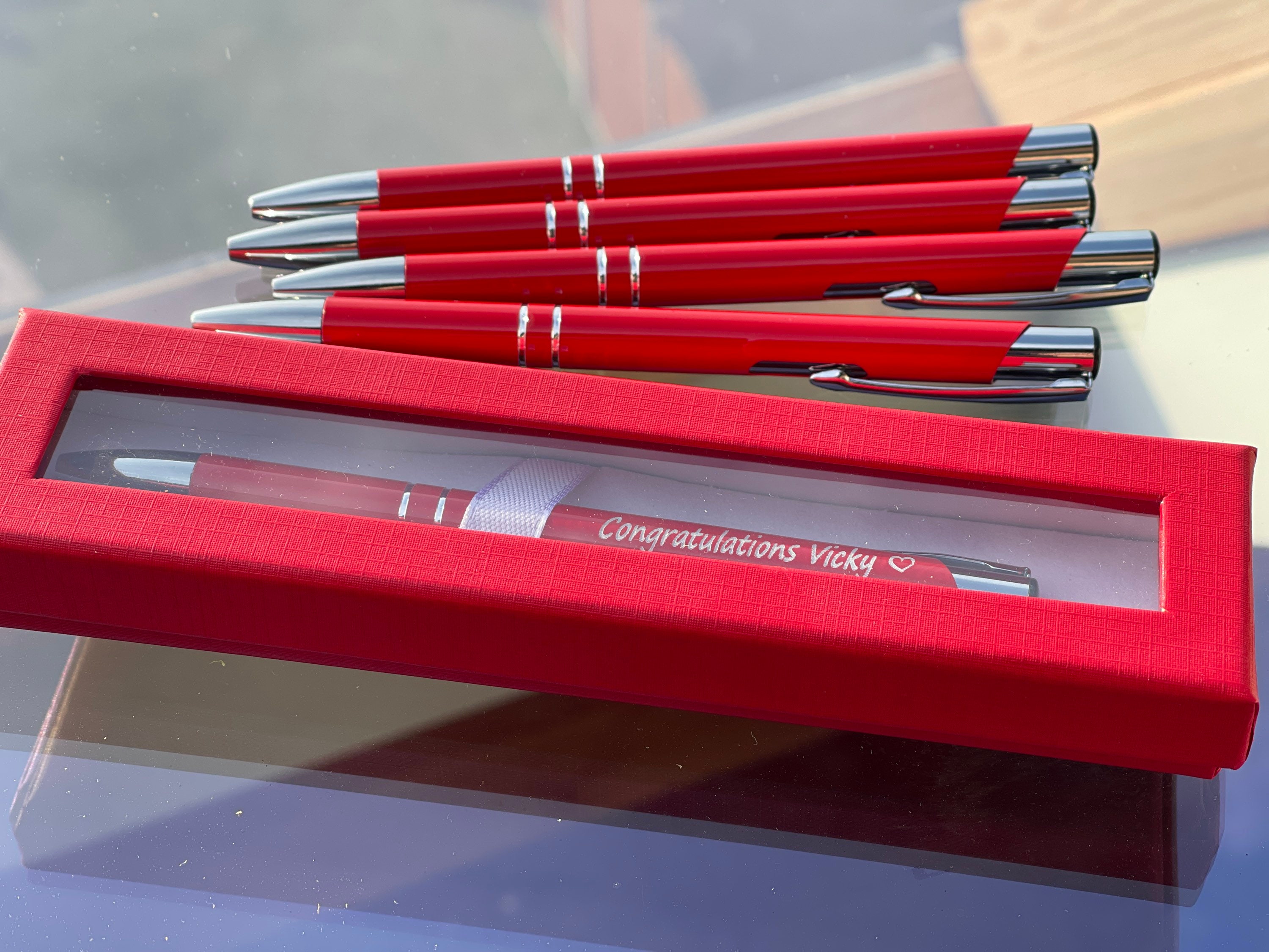 Teachers Gift Personalised Gift Engraved Pens Great Christmas Etsy UK