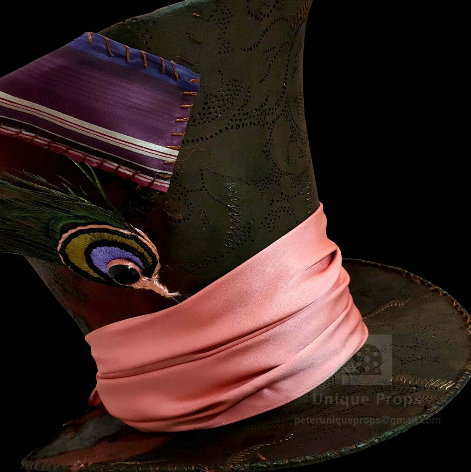 The Mad Hatter Hat Movie Prop Replica Promo Version. Etsy