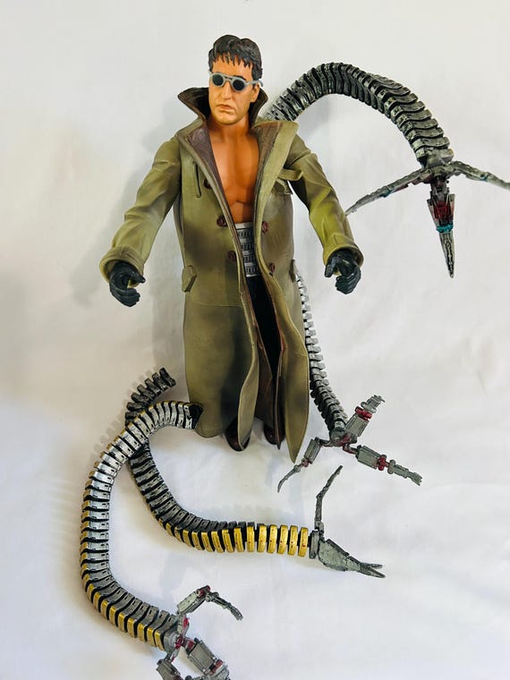 TOY BIZ スパイダーマン2 ドック・オク フィギュア Spider-Man 2 Movie: Doc Ock Figure with Tentacle Attack, Toy Biz