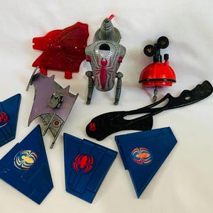 Vintage Spider-Man Toy Parts 90s