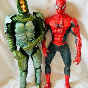 Spider-Man 2004 Movie Figures Mattel Toy Biz Green Goblin