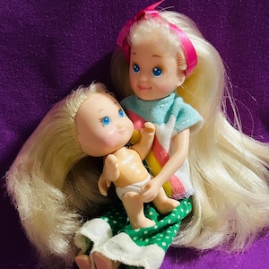 Vintage Tyco Cousins Twins Dolls