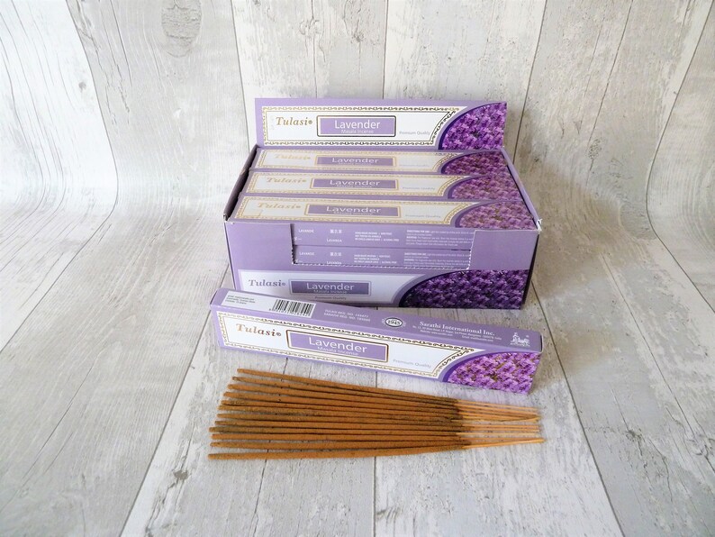 Tulasi LAVENDER Premium Masala Incense Sticks 15g Etsy