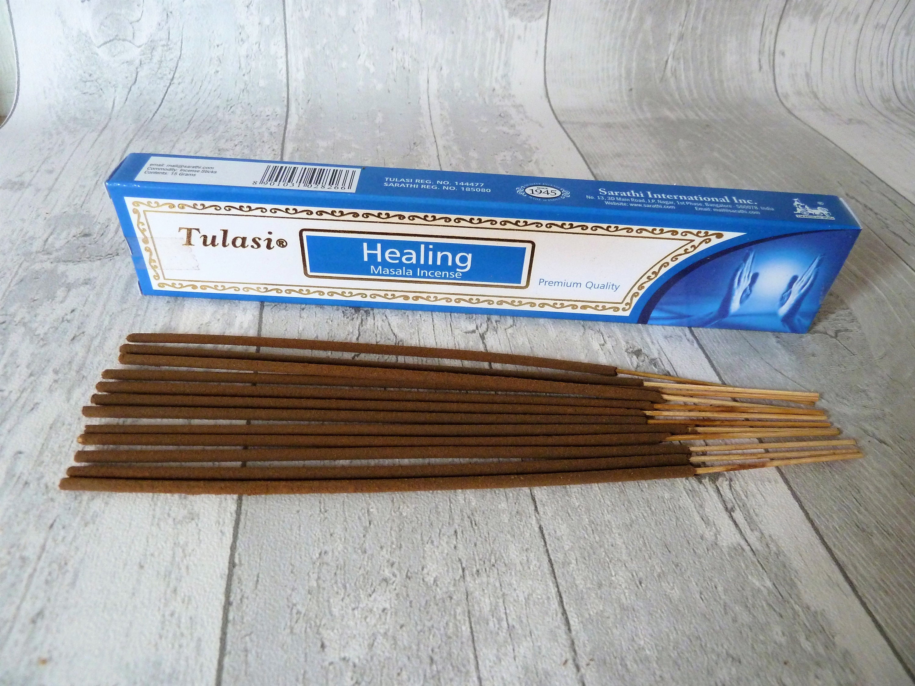 Tulasi HEALING Premium Masala Incense Sticks 15g Etsy 日本