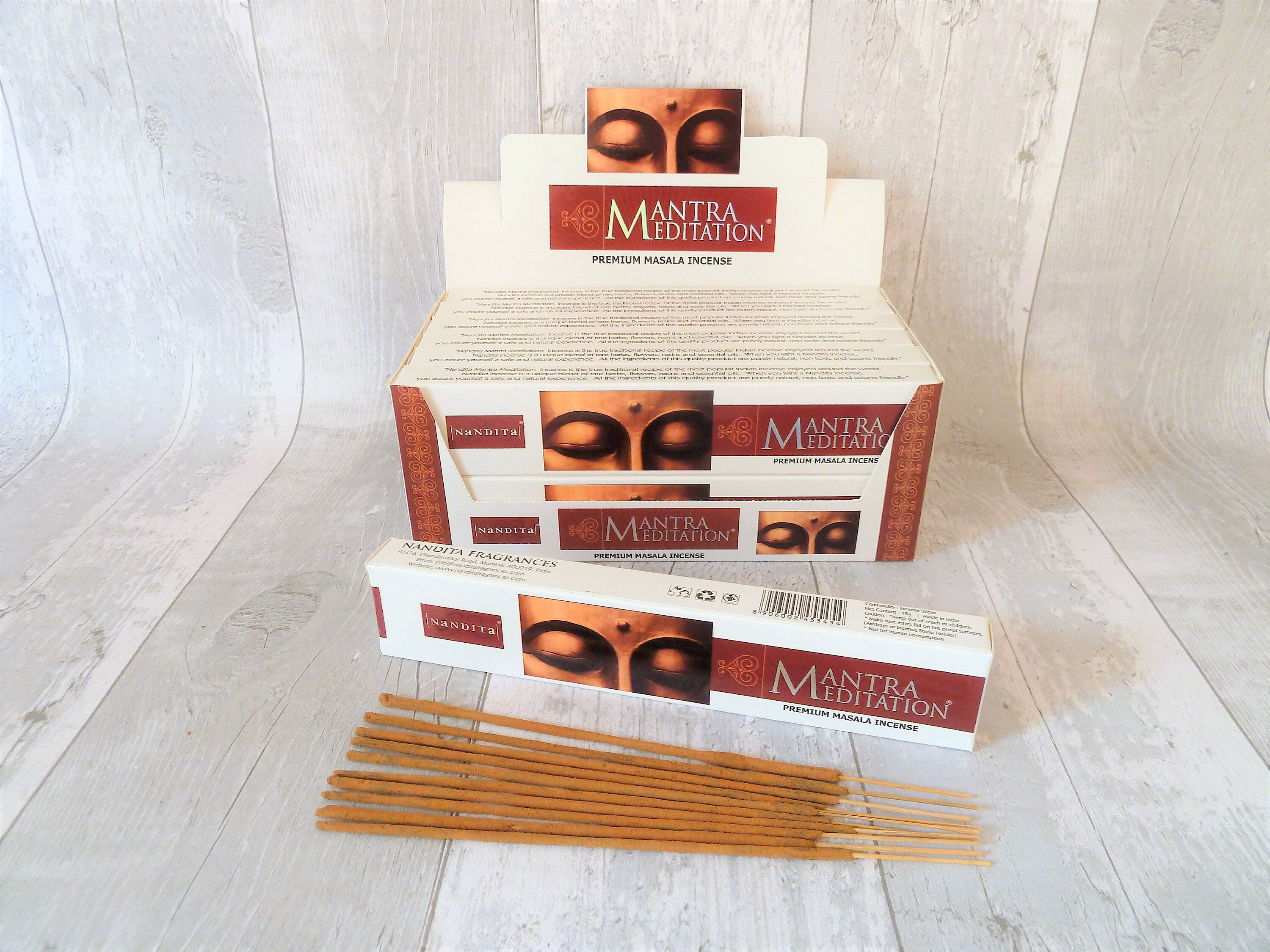 Nandita MANTRA MEDITATION Natural Incense Sticks Made in India Etsy UK