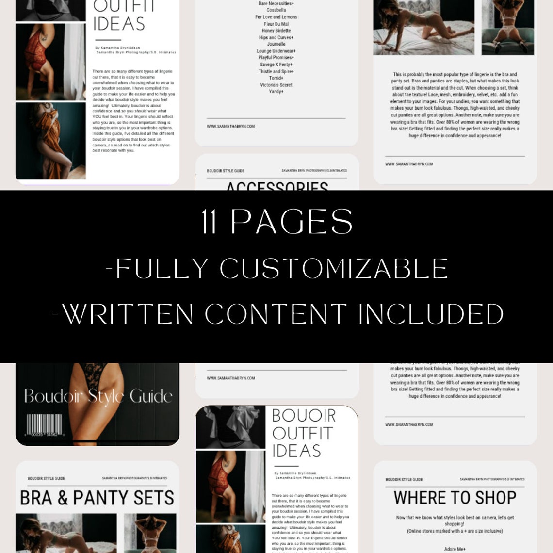 Boudoir Photography Outfit Guide Magazine Boudoir Style Guide